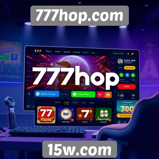 Análise da interface de usuário do 777hop.com